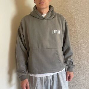 Bershka grey hoodie